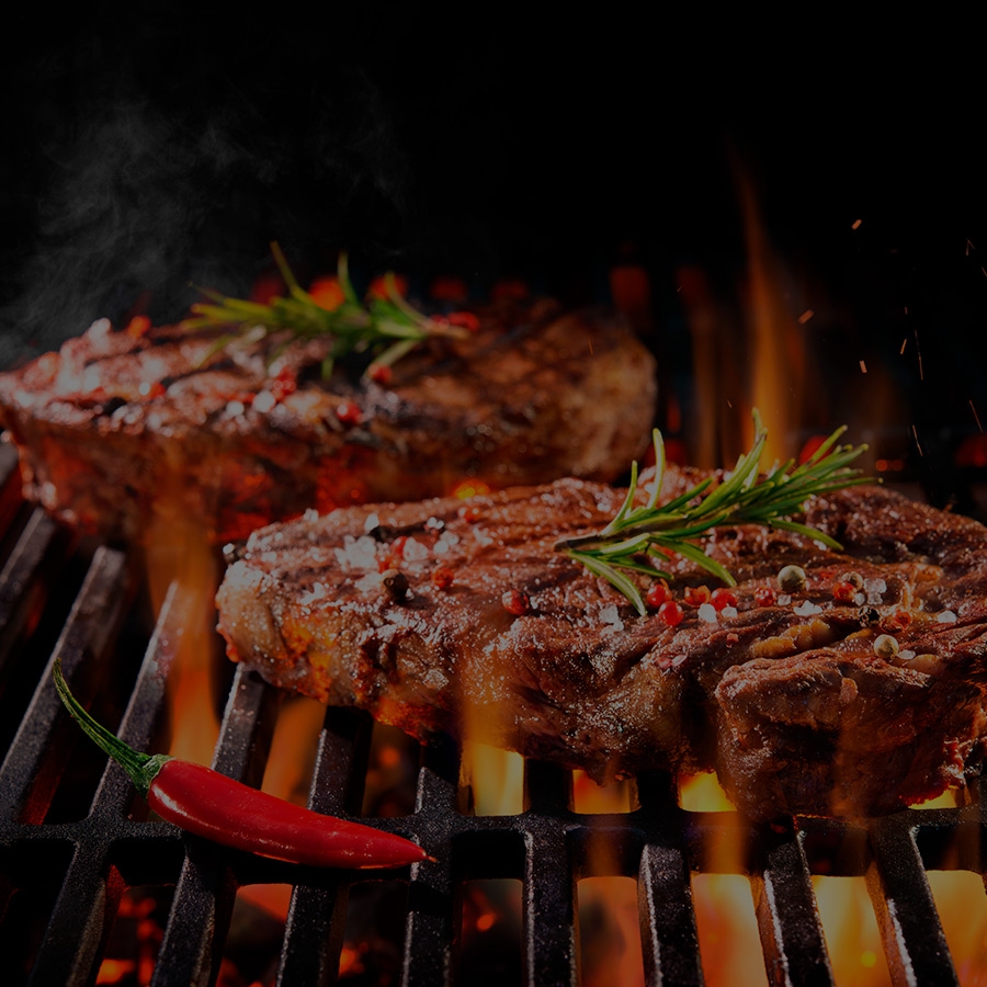 Carne na brasa